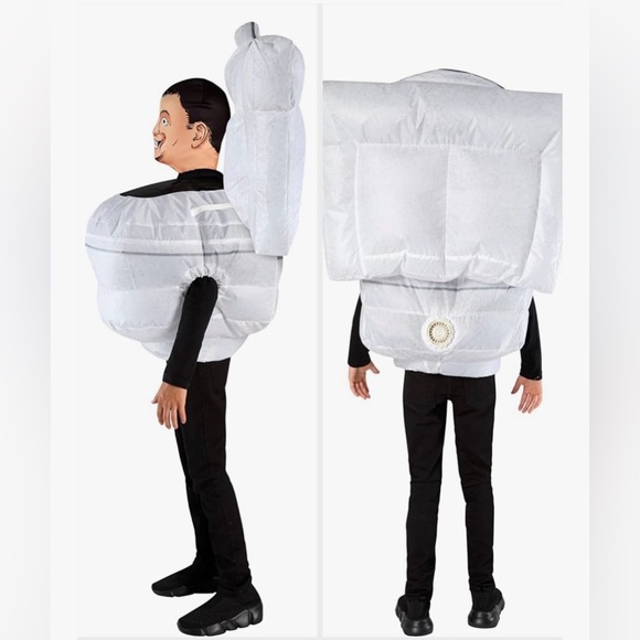 Funny Rubies Skibidi Toilet Costume for Kids - Picture 3 of 4